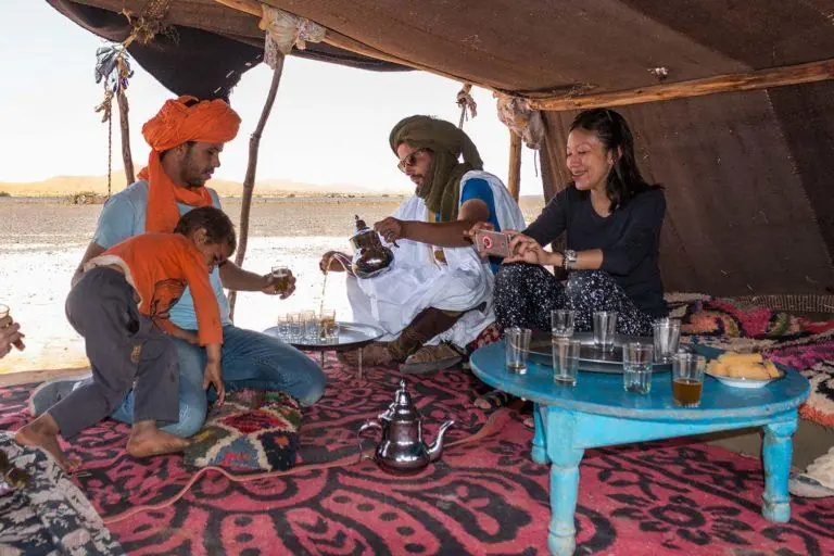 Berber family life in the south of Morocco
